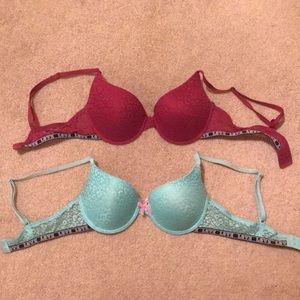 Lot of 2 Tarea bras by Rue 21